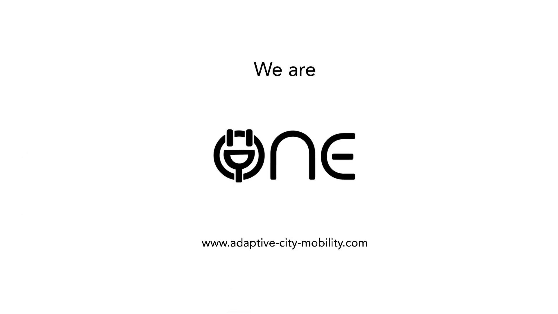 Von Thomas Egner gestaltete ONE Wort-Bild-Marke für den ACM City One